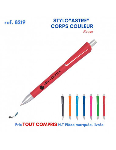 STYLO ASTRE COULEUR REF 8219 8219 Stylos plastiques  0,80 €