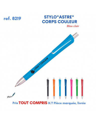 STYLO ASTRE COULEUR REF 8219 8219 Stylos plastiques  0,80 €