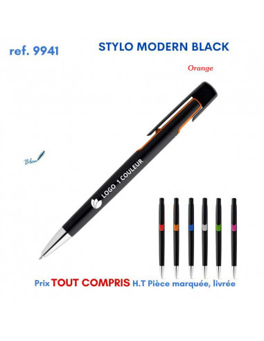 STYLO MODERN BLACK REF 9941 9941 Stylos plastiques  0,87 €