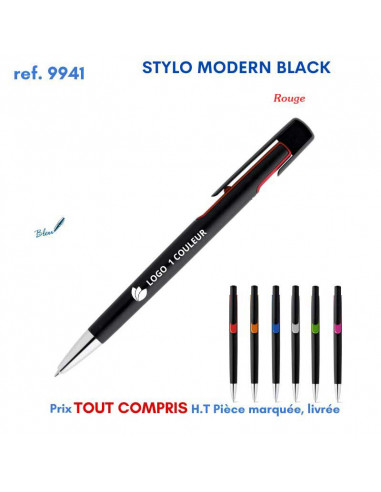 STYLO MODERN BLACK REF 9941 9941 Stylos plastiques  0,87 €