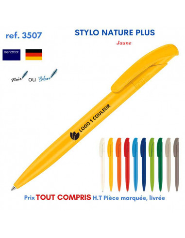 STYLO NATURE PLUS REF 3507 3507 Stylos Bois, carton, recyclé  0,94 €