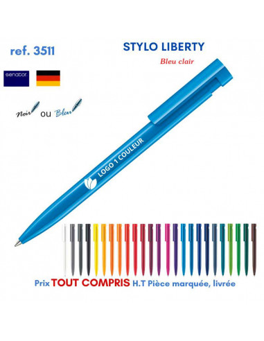 STYLO LIBERTY REF 3511 3511 Stylos plastiques  0,64 €