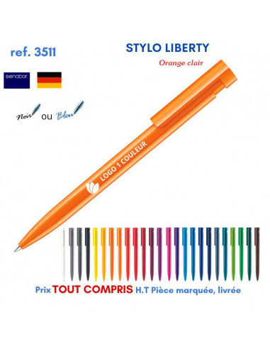 STYLO LIBERTY REF 3511 3511 Stylos plastiques  0,64 €