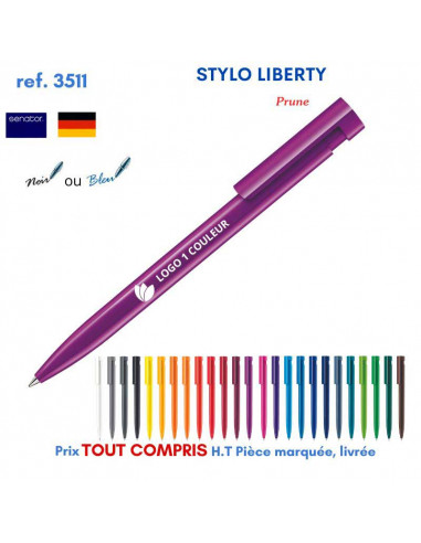 STYLO LIBERTY REF 3511 3511 Stylos plastiques  0,64 €