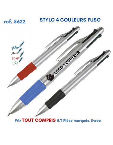 STYLO 4 COULEURS FUSO REF 5622 5622 Stylos plastiques  0,97 €