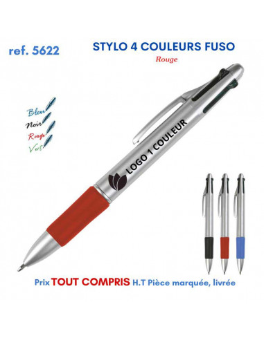 STYLO 4 COULEURS FUSO REF 5622 5622 Stylos plastiques  0,97 €