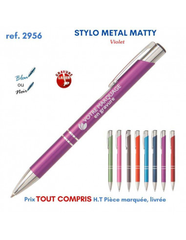 STYLO METAL MATTY REF 2956 2956 Stylos en Metal  1,94 €