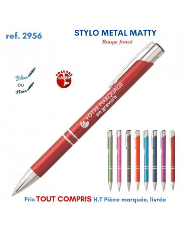 STYLO METAL MATTY REF 2956 2956 Stylos en Metal  1,94 €