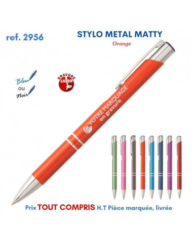 STYLO METAL MATTY REF 2956 2956 Stylos en Metal  1,94 €