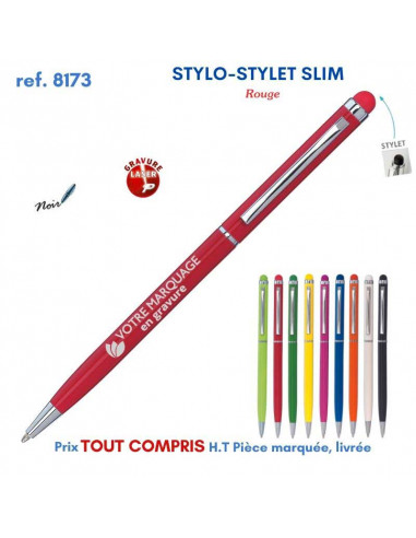 STYLO STYLET SLIM REF 8173 8173 Stylos en Metal  1,85 €