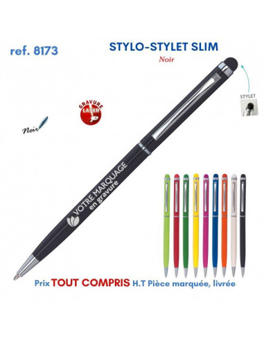 STYLO STYLET SLIM REF 8173 8173 Stylos en Metal  1,85 €