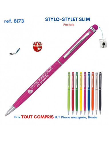 STYLO STYLET SLIM REF 8173 8173 Stylos en Metal  1,85 €