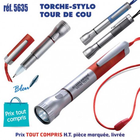 TORCHE STYLO TOUR DE COU REF 5635 5635 LAMPES PUBLICITAIRES  2,46 €