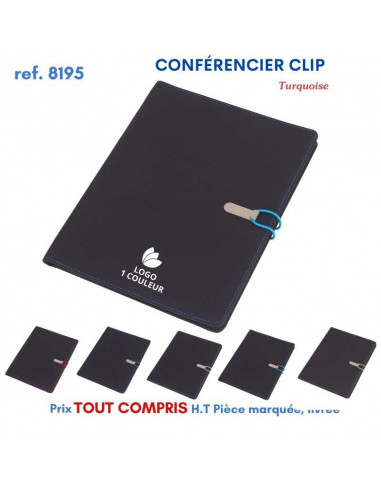 CONFERENCIER CLIP REF 8195 8195 conférenciers personnalisés  8,97 €