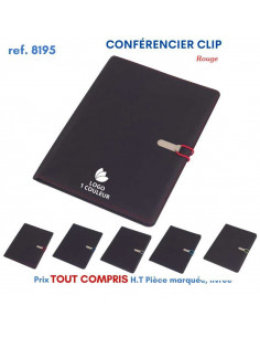 CONFERENCIER CLIP REF 8195 8195 conférenciers personnalisés  8,91 € 2