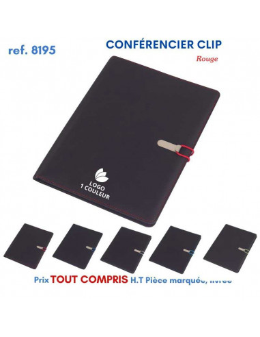 CONFERENCIER CLIP REF 8195 8195 conférenciers personnalisés  8,97 €