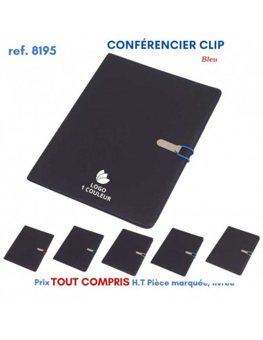 CONFERENCIER CLIP REF 8195 8195 conférenciers personnalisés  8,91 €