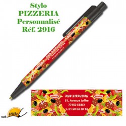 STYLO PIZZA REF 2916 2916 ARTICLES PUBLICITAIRES POUR LA PIZZA PERSONNALISES  0,44 €