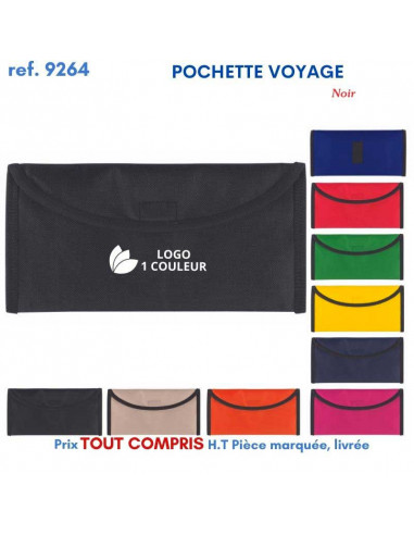 POCHETTE VOYAGE REF 9264 9264 POCHETTE - PORTE ETIQUETTE BAGAGE  2,43 €