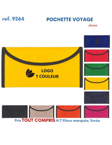 POCHETTE VOYAGE REF 9264 9264 POCHETTE - PORTE ETIQUETTE BAGAGE  2,43 €