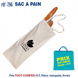 SAC A PAIN REF 796 796 TEXTILE PUBLICITAIRE POUR LA CUISINE  2,69 €
