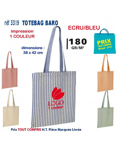 TOTEBAG BARO REF 3319 3319 SACS SHOPPING - TOTEBAG  2,03 €