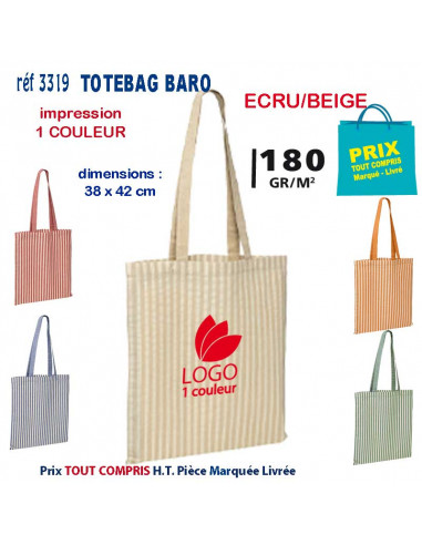 TOTEBAG BARO REF 3319 3319 SACS SHOPPING - TOTEBAG  2,03 €