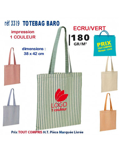 TOTEBAG BARO REF 3319 3319 SACS SHOPPING - TOTEBAG  2,03 €