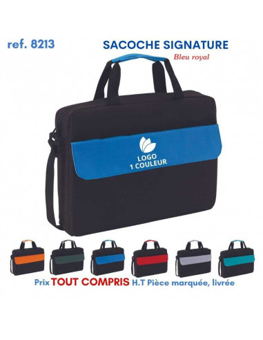 SACOCHE SIGNATURE REF 8213 8213 SACOCHES - PORTE DOCUMENTS  6,41 €