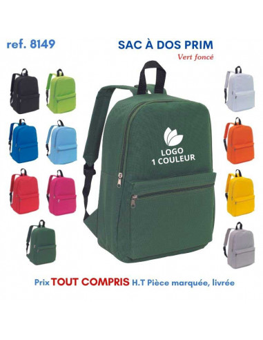 SAC A DOS PRIM REF 8149 8149 SAC A DOS  6,07 €