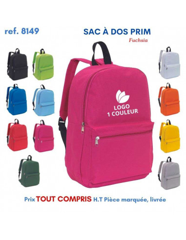 SAC A DOS PRIM REF 8149 8149 SAC A DOS  5,67 €