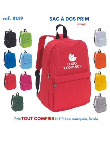 SAC A DOS PRIM REF 8149 8149 SAC A DOS  6,07 €