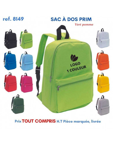 SAC A DOS PRIM REF 8149 8149 SAC A DOS  6,07 €