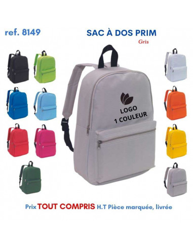 SAC A DOS PRIM REF 8149 8149 SAC A DOS  6,07 €