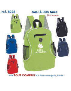 SAC A DOS MAX REF 8228 8228 SAC A DOS  6,75 €