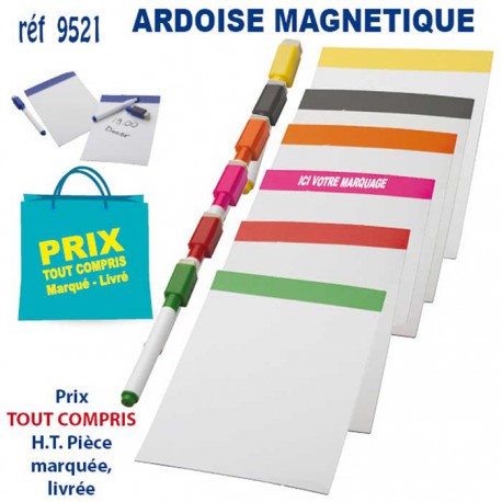 ARDOISE MAGNETIQUE REF 9521 9521 ARTICLES PUBLICITAIRES DIVERS POUR LA CUISINE  2,27 €