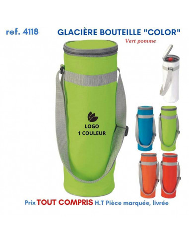 GLACIERE BOUTEILLE COLOR REF 4118 4118 GLACIERES - SACS ISOTHERMES  5,46 €