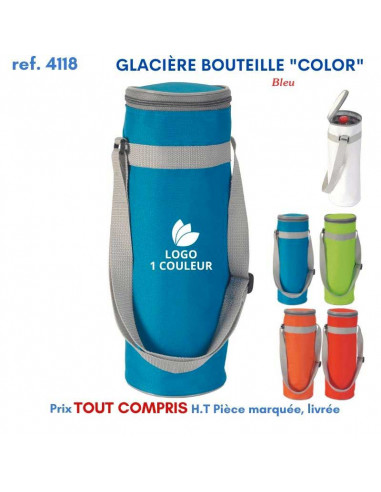 GLACIERE BOUTEILLE COLOR REF 4118 4118 GLACIERES - SACS ISOTHERMES  5,46 €