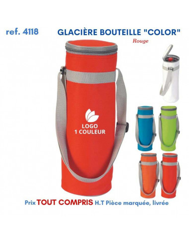 GLACIERE BOUTEILLE COLOR REF 4118 4118 GLACIERES - SACS ISOTHERMES  5,46 €