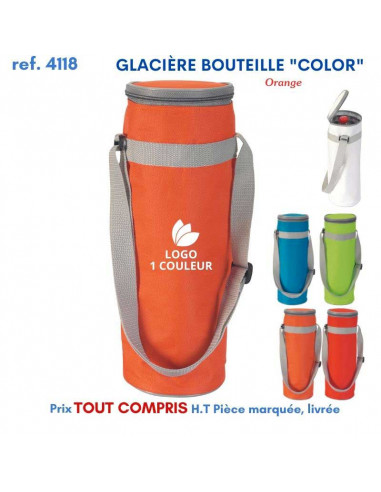 GLACIERE BOUTEILLE COLOR REF 4118 4118 GLACIERES - SACS ISOTHERMES  5,46 €