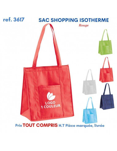 SAC SHOPPING ISOTHERME REF 3617 3617 GLACIERES - SACS ISOTHERMES  5,39 €
