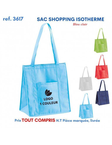 SAC SHOPPING ISOTHERME REF 3617 3617 GLACIERES - SACS ISOTHERMES  2,85 €