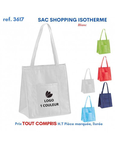 SAC SHOPPING ISOTHERME REF 3617 3617 GLACIERES - SACS ISOTHERMES  2,85 €