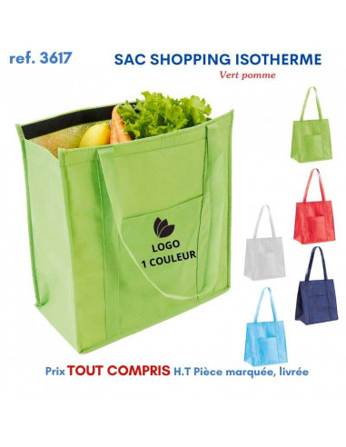 SAC SHOPPING ISOTHERME REF 3617 3617 GLACIERES - SACS ISOTHERMES  2,85 €