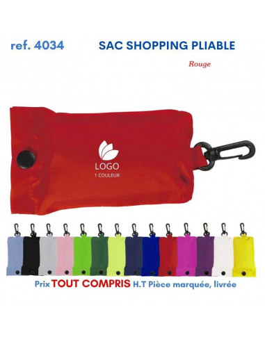 SACS SHOPPING PLIABLES REF 4034 4034 SACS PLIABLES  2,47 €