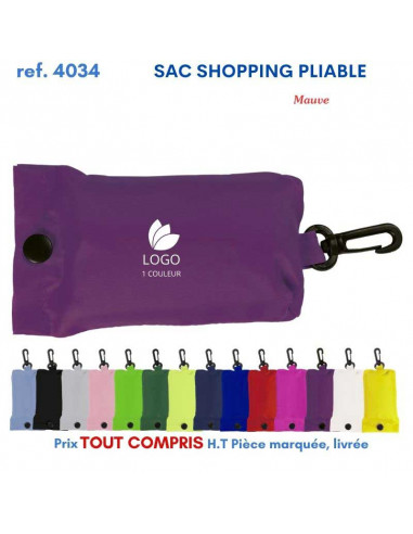 SACS SHOPPING PLIABLES REF 4034 4034 SACS PLIABLES  2,48 €