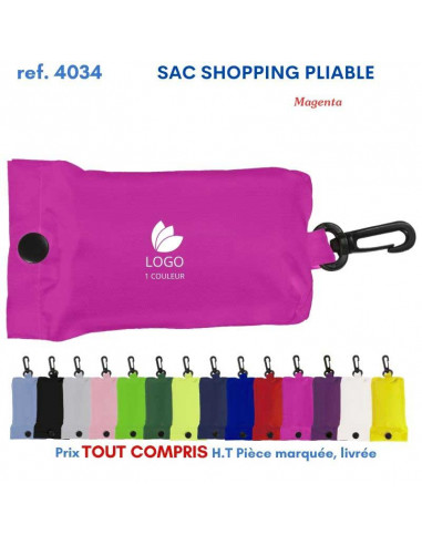 SACS SHOPPING PLIABLES REF 4034 4034 SACS PLIABLES  2,48 €