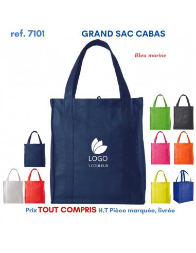 GRAND SAC CABAS REF 7101 7101 SACS SHOPPING - TOTEBAG  3,07 €