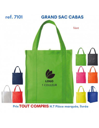 GRAND SAC CABAS REF 7101 7101 SACS SHOPPING - TOTEBAG  3,07 €