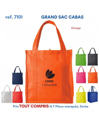 GRAND SAC CABAS REF 7101 7101 SACS SHOPPING - TOTEBAG  3,07 €